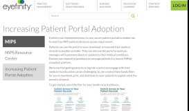 
							         Increasing Patient Portal Adoption - Eyefinity								  
							    