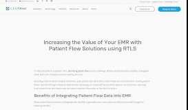 
							         Increasing the Value of Your EMR with Patient Flow Solutions using ...								  
							    