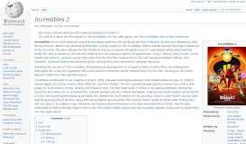 
							         Incredibles 2 - Wikipedia								  
							    