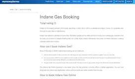 
							         Indane Gas Booking | Indane Gas Online Booking - Mymoneykarma.com								  
							    