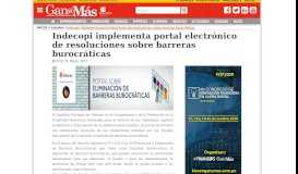 
							         Indecopi implementa portal electrónico de resoluciones sobre ...								  
							    