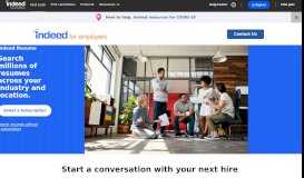 
							         Indeed Resume Search for Employers | Indeed.com								  
							    