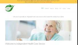 
							         Independent Health Care Service - Home Care Service Provider								  
							    