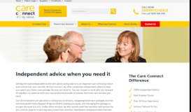 
							         Independent Home Care Advice | In Home Care ... - Care Connect								  
							    
