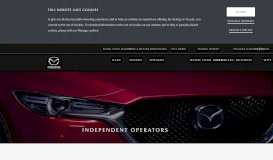 
							         Independent Operators | Mazda UK								  
							    
