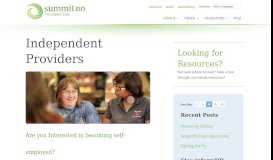 
							         Independent Providers | Summit County Developmental Disabilities ...								  
							    