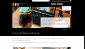 
							         Independent Schools Council - ISC								  
							    