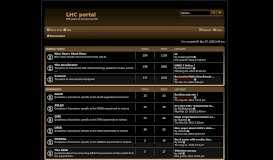 
							         Index page - LHC portal								  
							    