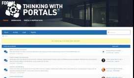 
							         Index page | ThinkingWithPortals.com | Portal 2 Mapping Community								  
							    