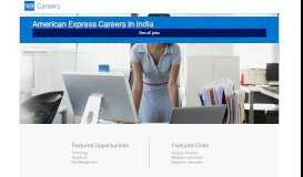 
							         India - American Express Careers								  
							    