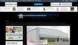 
							         India-based Comstar establishes North American HQ in Tecumseh ...								  
							    