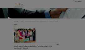 
							         India Handmade Bazaar an online portal launched at NE Investors ...								  
							    