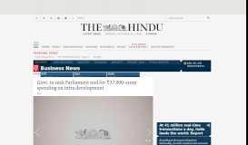 
							         India Post launches e-com portal - The Hindu								  
							    