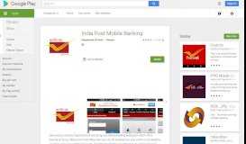 
							         India Post Mobile Banking - Apps on Google Play								  
							    