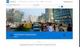 
							         India Student Opportunities - American Express Global Careers								  
							    