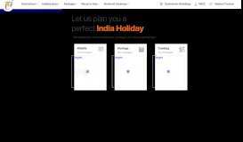 
							         India Tours- Best India Holidays & Vacation Packages | Tourism of India								  
							    