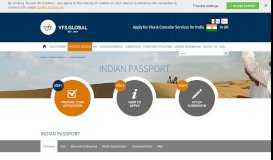 
							         India Visa Information - UK - Passport Services - Indian Passport								  
							    