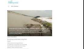 
							         India Water Portal | Safe, sustainable water for all								  
							    