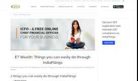 
							         IndiaFilings iCFO Platform - IndiaFilings - Learning Centre								  
							    