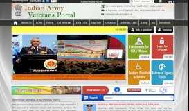 
							         Indian Army Veterans Portal								  
							    