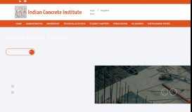 
							         Indian Concrete Institute								  
							    