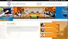 
							         Indian Council for Cultural Relations | Government of India								  
							    