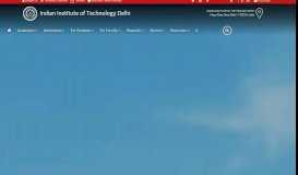 
							         Indian Institute of Technology Delhi								  
							    