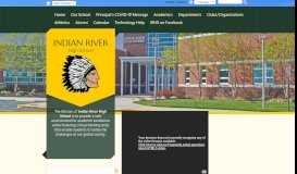 
							         Indian River High School - Indian River School District								  
							    