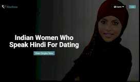 
							         Indian Women Who Speak Hindi For Dating at Muslima.com								  
							    