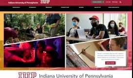 
							         Indiana University of Pennsylvania								  
							    