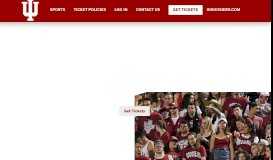 
							         Indiana University Ticketing - Official Athletics Website								  
							    