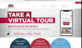 
							         Indiana Wesleyan University | Christian Liberal Arts College offering ...								  
							    