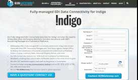 
							         Indigo Fully-managed EDI | B2BGateway								  
							    