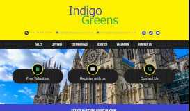 
							         Indigo Greens | Estate Agent & Letting Agent in York								  
							    