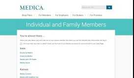 
							         Individual Members - Medica								  
							    