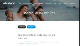 
							         Individual Tax Returns | Etax Local								  
							    