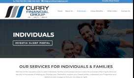 
							         Individuals - Curry Financial Group								  
							    