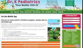 
							         Infant Child Care App, Book Appointment Pediatric ... - Dr. K Pediatrics								  
							    