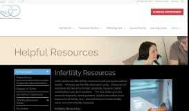 
							         Infertility Resources | RMACT								  
							    
