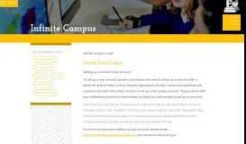 
							         Infinite Campus – Central Middle School								  
							    