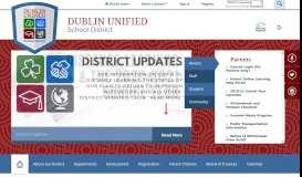 
							         Infinite Campus - Dublin Unified School District								  
							    