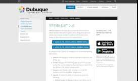 
							         Infinite Campus - Dubuque Community Schools								  
							    