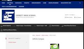 
							         Infinite Campus - Emmett School District								  
							    