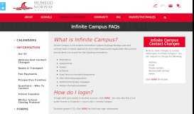 
							         Infinite Campus FAQs - Muskego-Norway Schools								  
							    