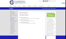 
							         Infinite Campus - Glenpool Public Schools								  
							    