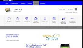 
							         Infinite Campus (Grades Online) / Infinite Campus (Grades Online)								  
							    