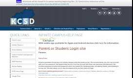 
							         Infinite Campus Help Page - The Kenton County School District								  
							    