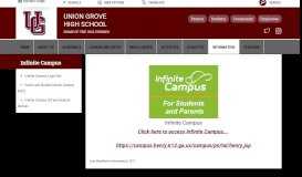 
							         Infinite Campus / Infinite Campus Login Site - Henry County Schools								  
							    