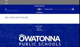 
							         Infinite Campus - Instructional Technology - Owatonna Public Schools ...								  
							    