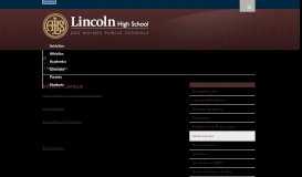 
							         Infinite Campus - Lincoln High School - Des Moines Public Schools								  
							    